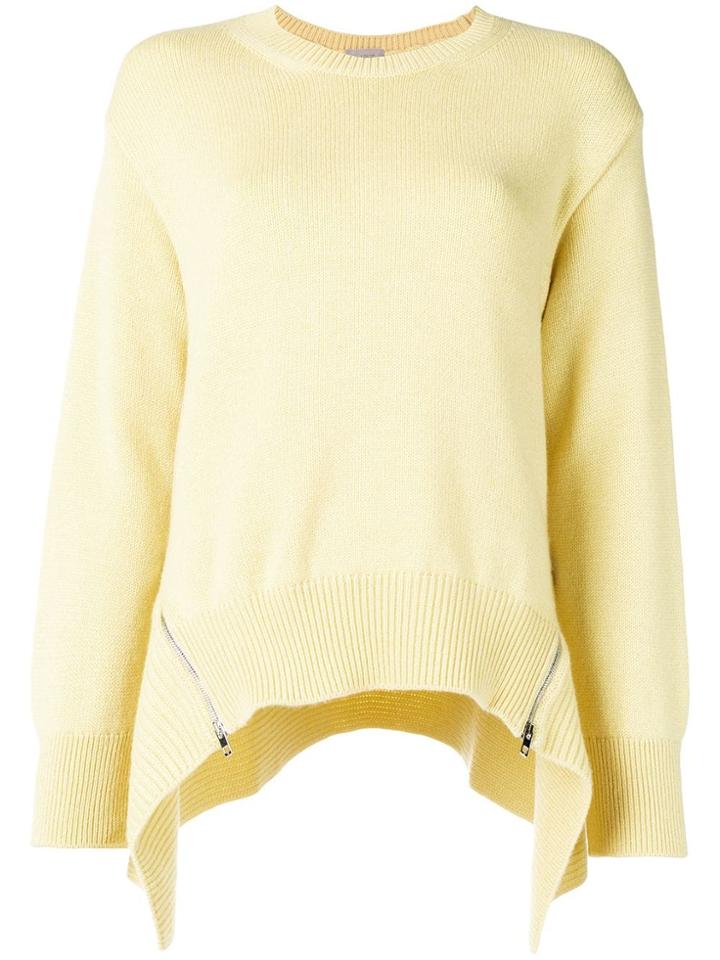 Mrz Zip Detail Jumper - Yellow