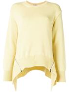 Mrz Zip Detail Jumper - Yellow