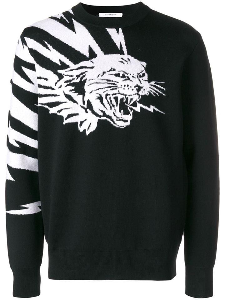 Givenchy Flying Cat Jumper - Black