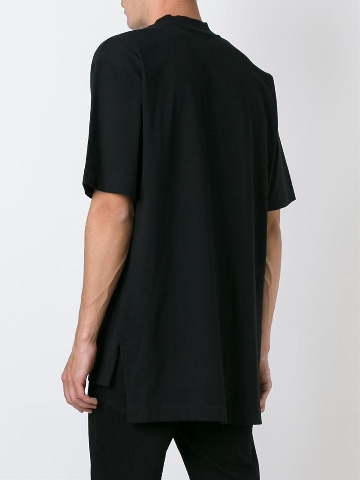 Études Mock Neck T-shirt, Men's, Size: Xs, Black, Cotton