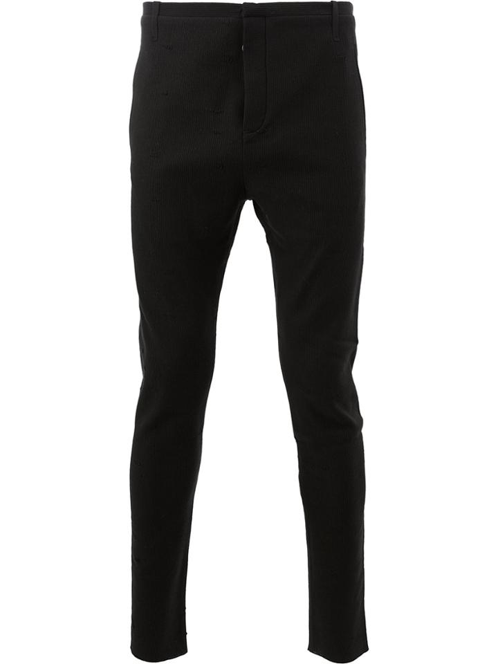 Label Under Construction Skinny Trousers - Black