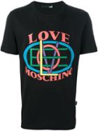 Love Moschino 'love Vision' T-shirt, Men's, Size: Large, Black, Cotton