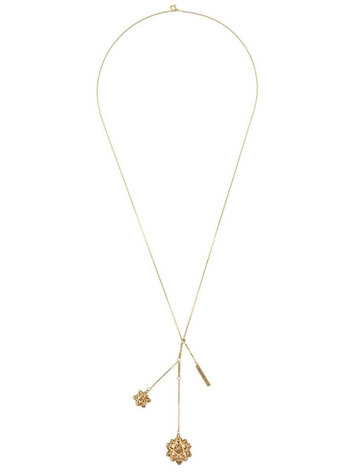 John Brevard 'frame' Diamond Pendant Necklace