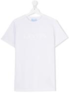 Lanvin Enfant Teen Logo Print T-shirt - White