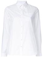 Kolor Ruffled Back Shirt, Women's, Size: 2, White, Cotton