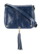 Xaa Leather Shoulder Bag, Women's, Blue