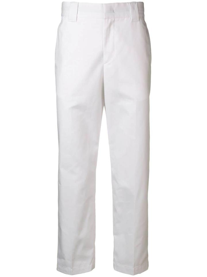 Msgm Straight-leg Trousers - White