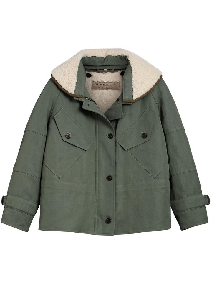 Burberry Oversized Jacket - Green
