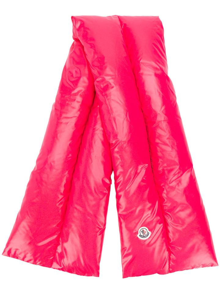 Moncler Padded Scarf - Pink & Purple