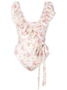 Love Shack Fancy Jasper Swimsuit - White