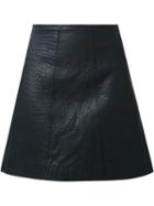 Manning Cartell 'boarding Party' Skirt, Women's, Size: 6, Black, Lamb Skin