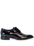 Givenchy Iridescent Effect Derby Shoes - Black