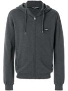 Dolce & Gabbana Zipped Hoodie - Grey