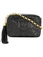 Chanel Vintage Cc Tassel Bijou Bag - Black