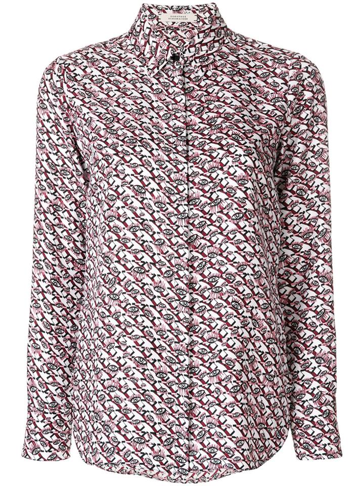 Dorothee Schumacher Eye Print Shirt - White