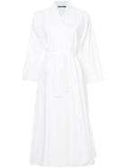 Sofie D'hoore Midi Wrap Dress - White