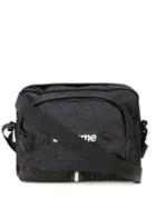Supreme Logo Print Shoulder Bag - Black