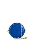 Balmain Leather Shoulder Bag - Blue