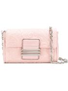 Etro Quilted Clutch Bag - Pink & Purple