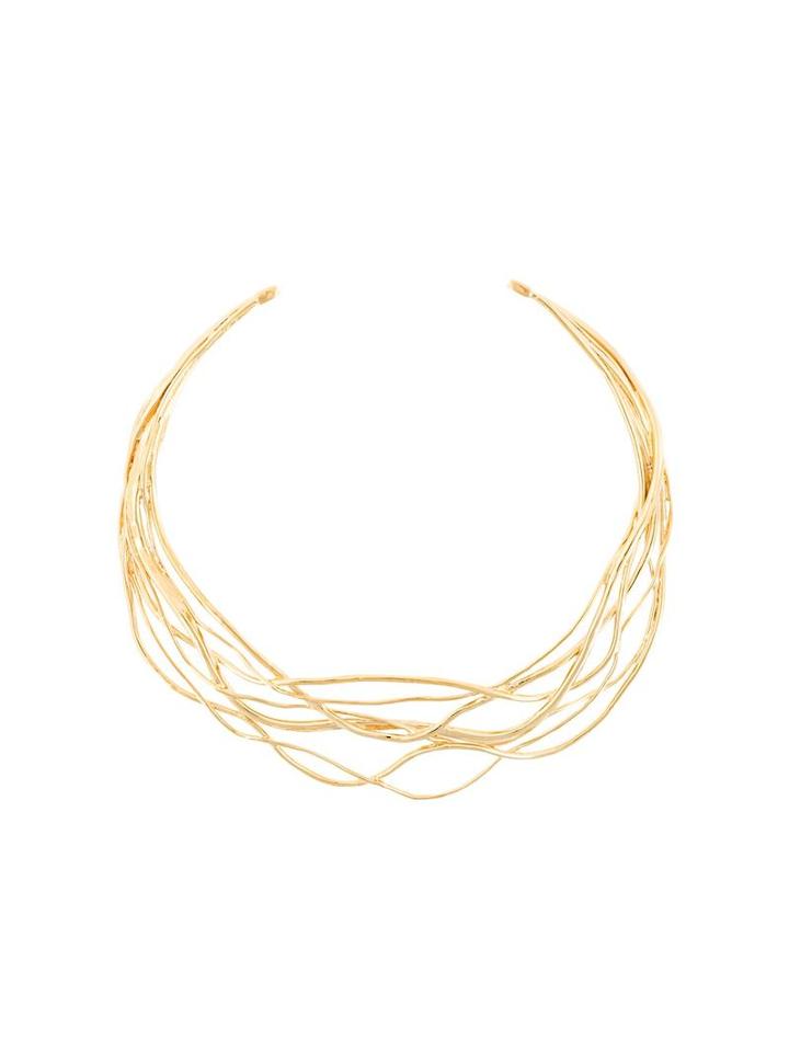 Aurelie Bidermann 'ariane' Necklace, Women's, Metallic