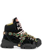 Gucci Flashtrek Chunky Sneakers - Black