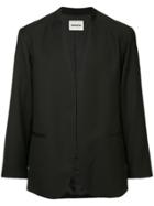 Monkey Time Open Front Blazer - Black