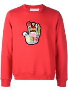 Walter Van Beirendonck Badges I Sweatshirt - Red