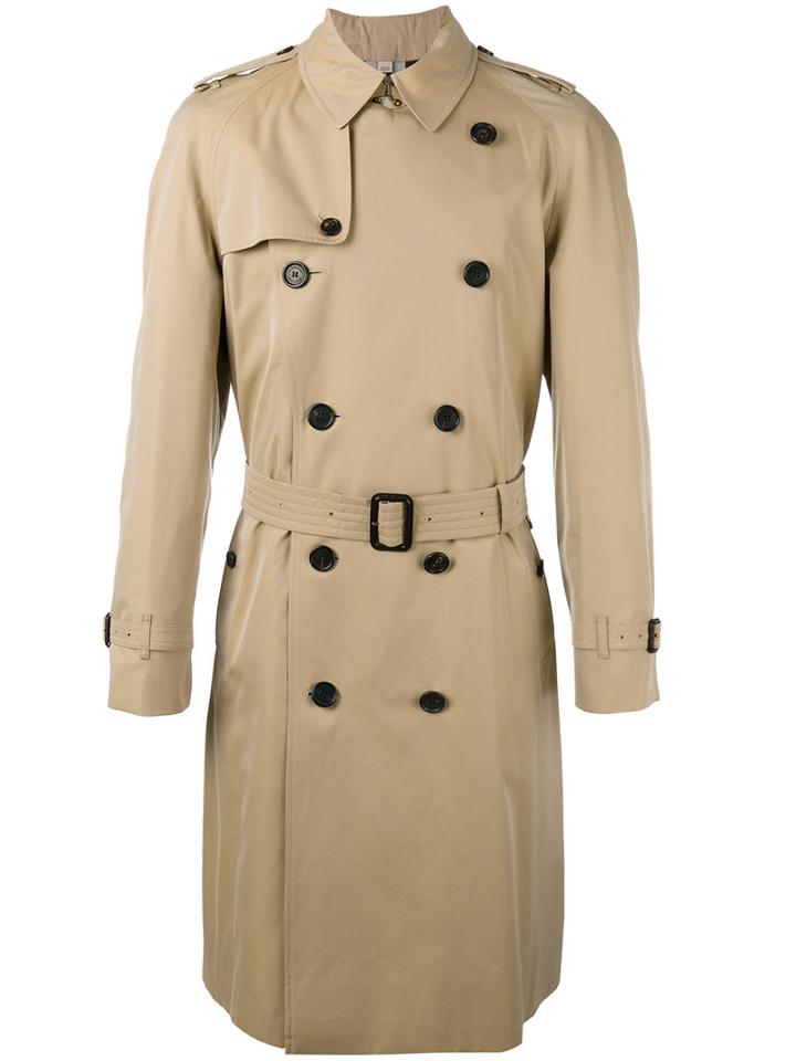 Burberry - Classic Belted Trenchcoat - Men - Cotton/viscose - 50, Nude/neutrals, Cotton/viscose