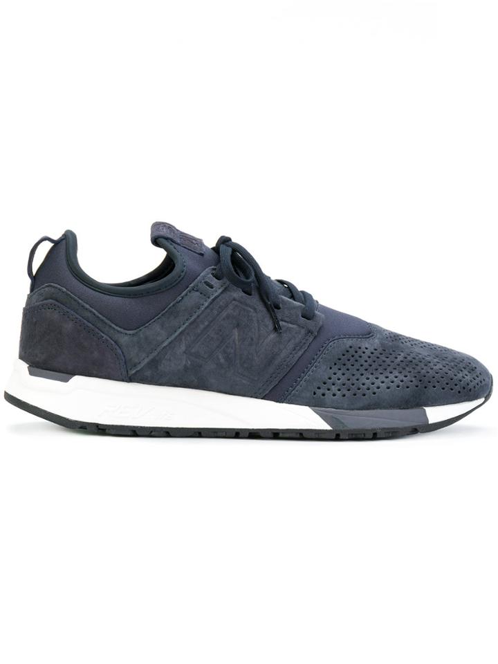 New Balance Perforated Sneakers - Blue