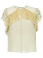 Nk Lace Top - Green