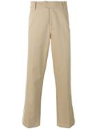 Soulland - Greco Chino Trousers - Men - Cotton/polyester - L, Nude/neutrals, Cotton/polyester