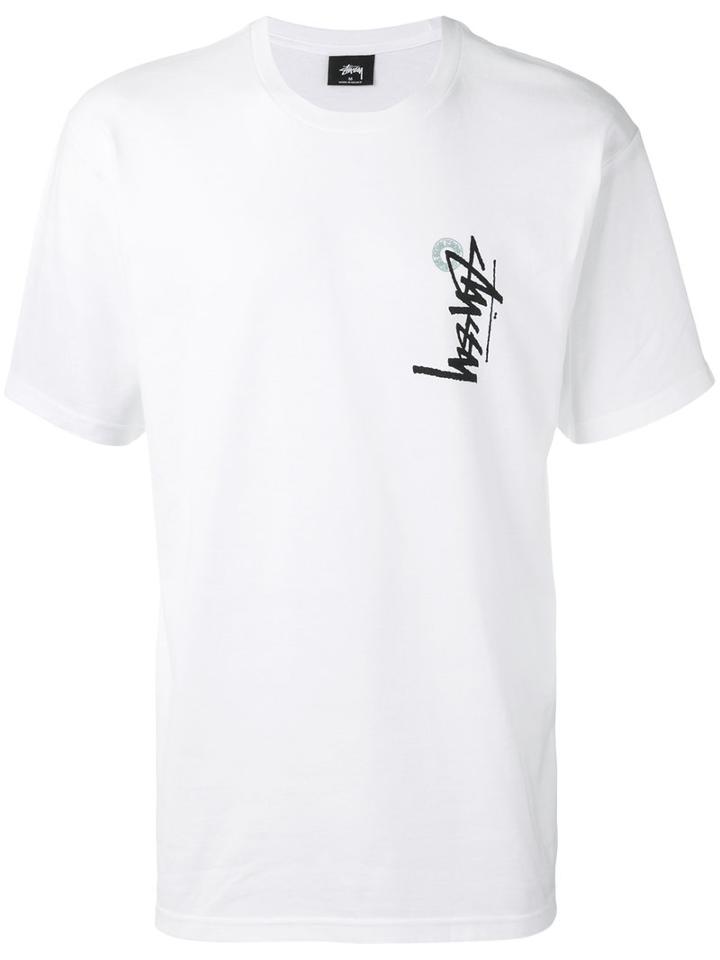 Stussy - 'buana Stock' T-shirt - Men - Cotton - S, White, Cotton