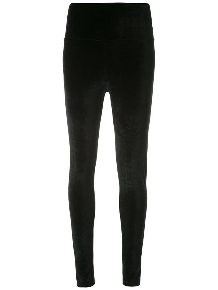 Andrea Bogosian Textured Pedrari Skinny Trousers - Black