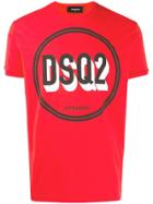 Dsquared2 Circle Logo Printed T-shirt
