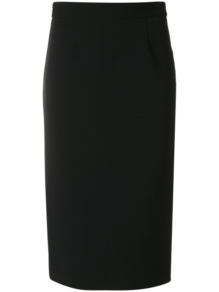P.a.r.o.s.h. - Pastello Skirt - Women - Polyester/spandex/elastane - Xl, Black, Polyester/spandex/elastane