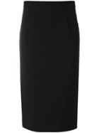 P.a.r.o.s.h. - Pastello Skirt - Women - Polyester/spandex/elastane - Xl, Black, Polyester/spandex/elastane