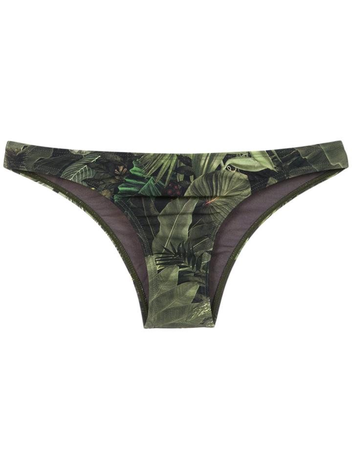 Lygia & Nanny Printed Bikini Bottoms - Green