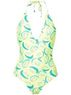 Onia Nina Kiwi One-piece - Yellow & Orange