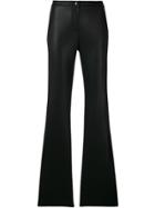 Romeo Gigli Pre-owned Flared Tailored Trousers - Black