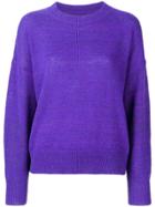 Isabel Marant Étoile Long-sleeve Fitted Sweater - Purple