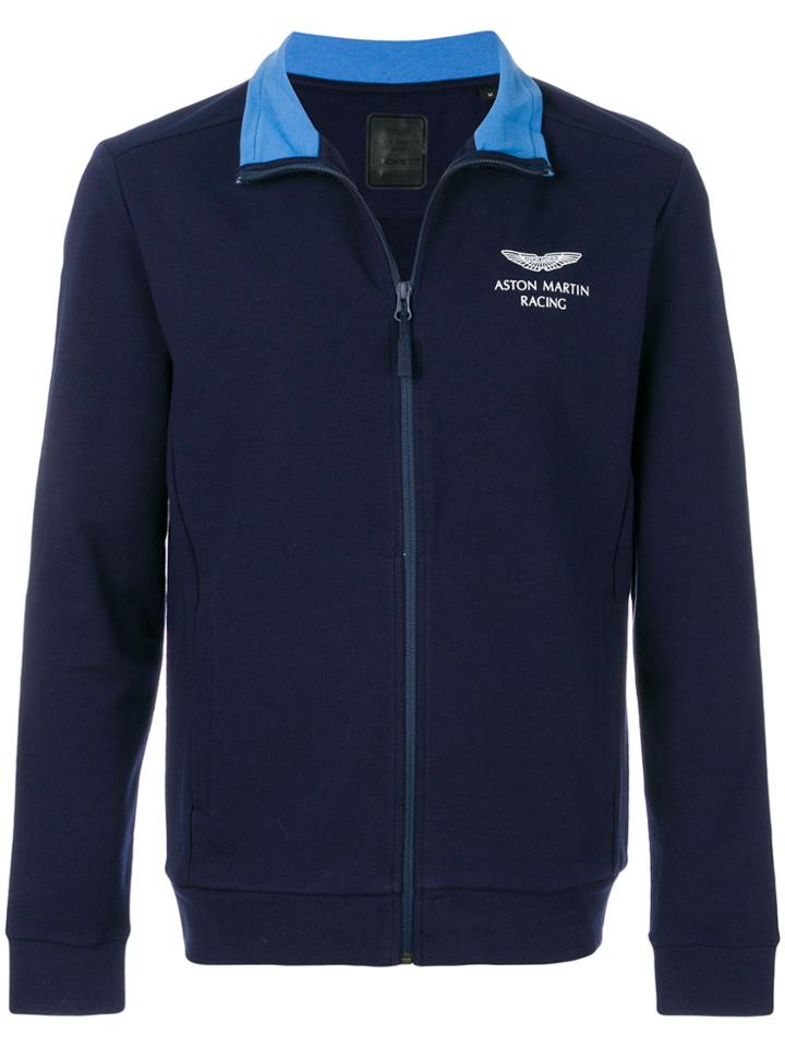 Hackett Aston Martin Racing Full-zip Sweater - Blue