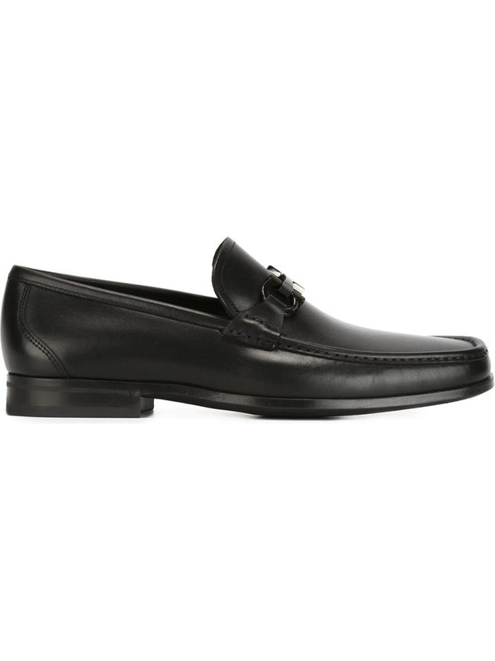Salvatore Ferragamo Master 3 Loafers - Black
