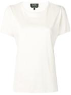 A.p.c. Basic Shortsleeved T-shirt - White