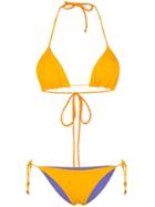 Tara Matthews Capo Reversible Bikini Set - Pink