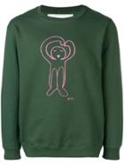 Société Anonyme Printed Logo Sweatshirt - Green