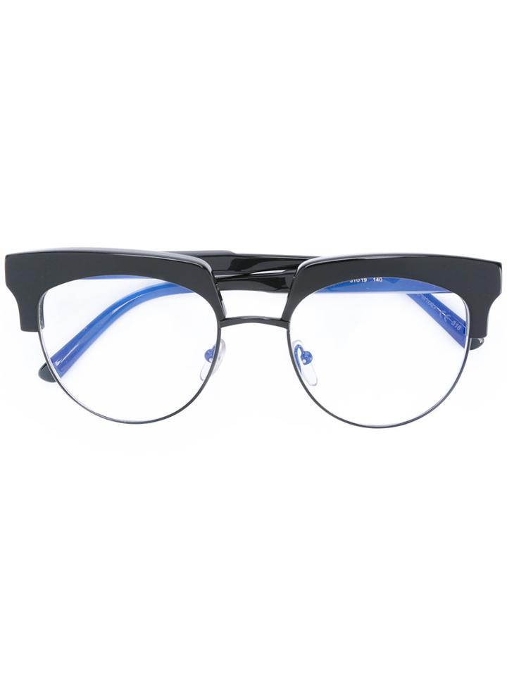 Marni - Me2605 Glasses - Women - Acetate/metal - 51, Black, Acetate/metal