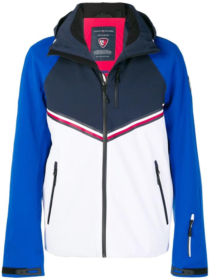 Rossignol Hooded Panelled Jacket - Blue