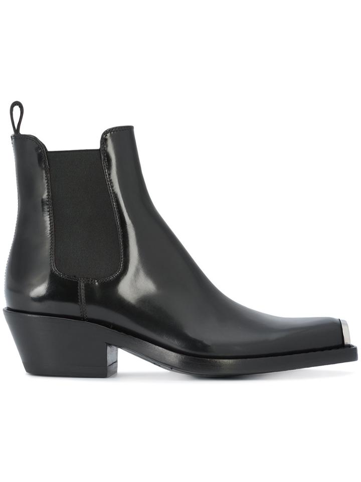 Calvin Klein 205w39nyc Western Claire Boots - Black