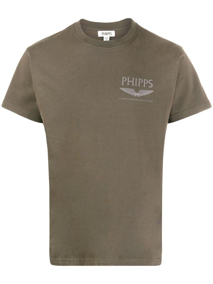 Phipps Logo Crew-neck T-shirt - Green