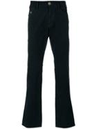 Armani Jeans Button Detail Jeans - Blue